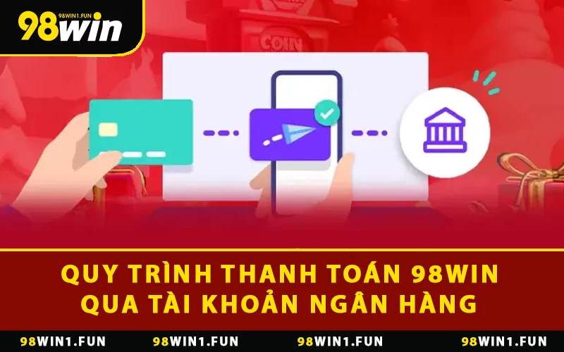 Quy trình thanh toán 98WIN qua tài khoản ngân hàng